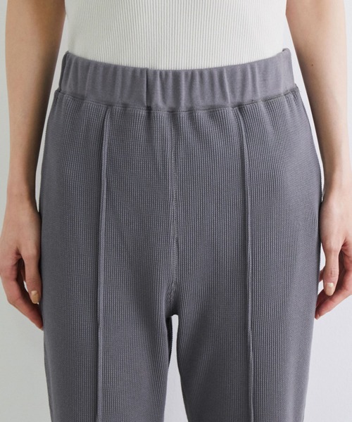 ROPE' PICNIC（ロペピクニック）の「【セットアップ対応】サーマル裾スリットパンツ（その他パンツ・レディース・チャコールグレー/ミント/ピンク系その他2・40/38）」の7枚目の写真