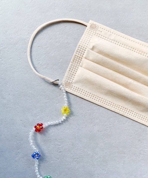 iso（イソ）の「2WAYフラワービーズネックレス（ネックレス・レディース・その他1/その他2・FREE）」の5枚目の写真