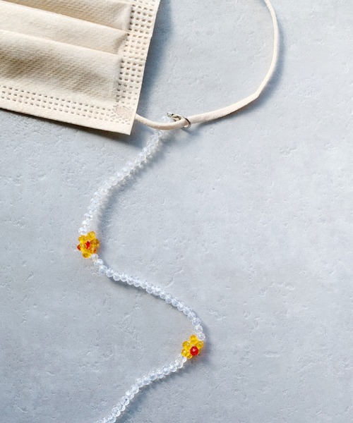 iso（イソ）の「2WAYフラワービーズネックレス（ネックレス・レディース・その他1/その他2・FREE）」の8枚目の写真