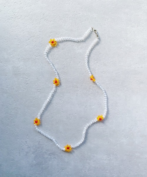 iso（イソ）の「2WAYフラワービーズネックレス（ネックレス・レディース・その他1/その他2・FREE）」の17枚目の写真