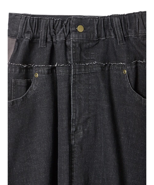 DRWCYS（ドロシーズ）の「切替デニムスカート（デニムスカート・レディース・ブラック/サックスブルー・FREE）」の11枚目の写真