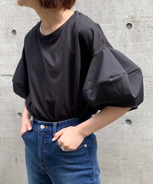 Ciaopanic Typy チャオパニックティピー の Zozotown限定 パフスリーブtee ボリュームスリーブ Tシャツ カットソー Wear