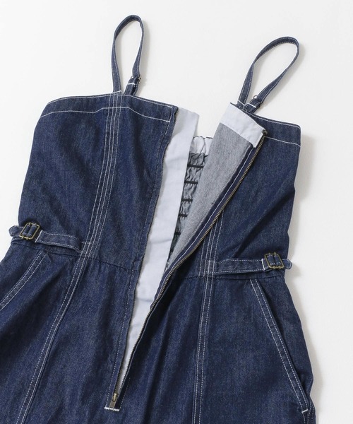 URBAN RESEARCH Sonny Label（アーバンリサーチサニーレーベル）の「配色ステッチサロペット（サロペット/オーバーオール・レディース・インディゴブルー/グレー系その他・36/38）」の13枚目の写真