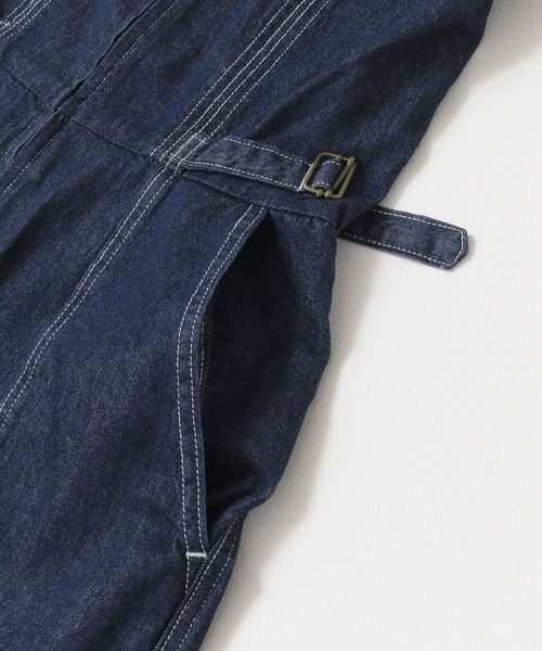 URBAN RESEARCH Sonny Label（アーバンリサーチサニーレーベル）の「配色ステッチサロペット（サロペット/オーバーオール・レディース・インディゴブルー/グレー系その他・36/38）」の14枚目の写真