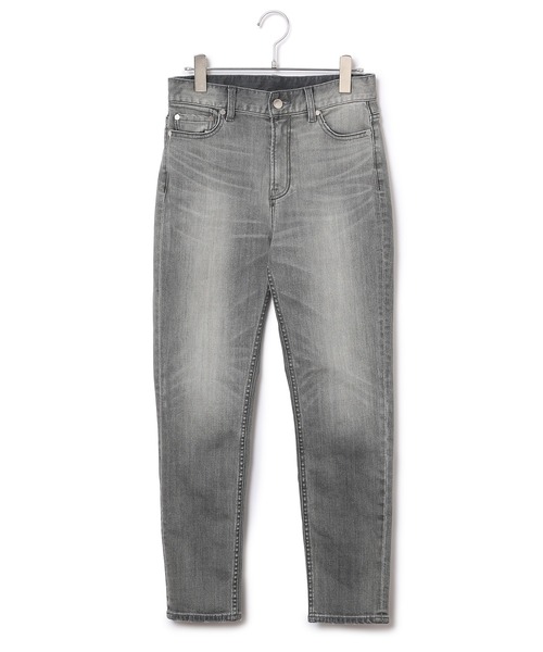 ADAM ET ROPE'(アダムエロペ)の「<洗える・追加>【WEB限定】ストレッチカラーデニムスリムパンツ(デニムパンツ・レディース・ライトグレー・36/38/34)」の6枚目の写真