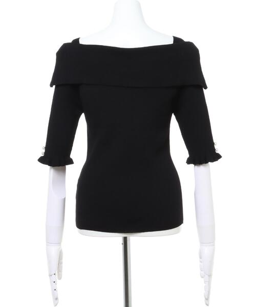 セール トップス 前後2wayセーラーカラーニット ニット セーター Allamanda アラマンダ のファッション