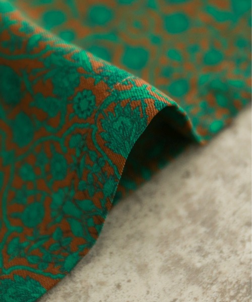 NOMBRE IMPAIR（ノンブルアンペール）の「two-tone flower ワイドブラウス（シャツ/ブラウス・レディース・グリーン/イエロー・FREE）」の13枚目の写真