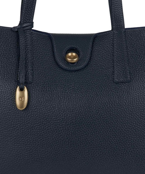 TOFF&LOADSTONE（トフアンドロードストーン）の「ブラスボタン シュリンク（M）（トートバッグ・メンズ・ダークネイビー/ブラック/グレー・FREE）」の10枚目の写真