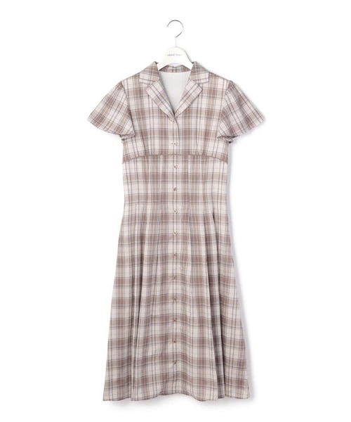 セール チェックフレアシャツワンピース ワンピース Laisse Passe レッセパッセ のファッション通販 Zozotown