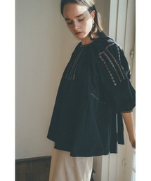 CLANE（クラネ）の「SMOCK EMBROIDERY PUFF TOPS（シャツ/ブラウス 