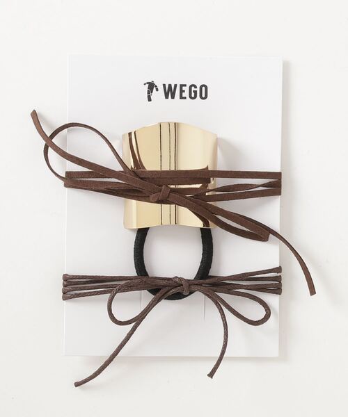 WEGO（ウィゴー）の「WEGO/【2点セット】メタルヘアカフアレンジヒモ（ヘアゴム・レディース・その他1/その他2/その他3・FREE）」の6枚目の写真