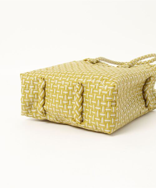 SLOBE IENA(スローブイエナ)の「【BALI WERKSTATTE/バリ ワークスタット】 ハンドバッグ◆(ハンドバッグ・レディース・ブラック/ピンク/イエロー・FREE)」の9枚目の写真