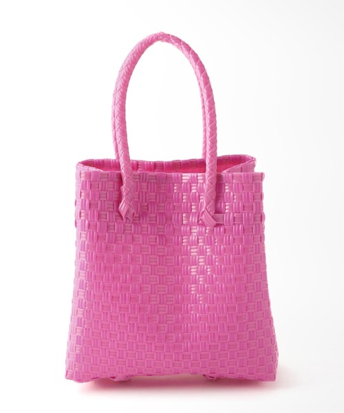 SLOBE IENA(スローブイエナ)の「【BALI WERKSTATTE/バリ ワークスタット】 ハンドバッグ◆(ハンドバッグ・レディース・ブラック/ピンク/イエロー・FREE)」の13枚目の写真