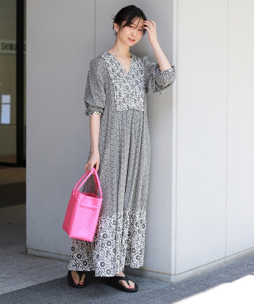 SLOBE IENA(スローブイエナ)の「【BALI WERKSTATTE/バリ ワークスタット】 ハンドバッグ◆(ハンドバッグ・レディース・ブラック/ピンク/イエロー・FREE)」の17枚目の写真