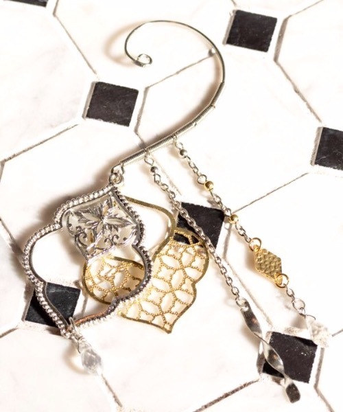 チャイハネ（チャイハネ）の「【チャイハネ】ビアンカルイヤーフック（イヤーカフ・レディース・シルバー/ゴールド・FREE）」の4枚目の写真