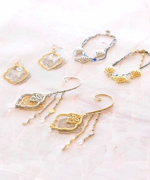 チャイハネ（チャイハネ）の「【チャイハネ】ビアンカルイヤーフック（イヤーカフ・レディース・シルバー/ゴールド・FREE）」の5枚目の写真