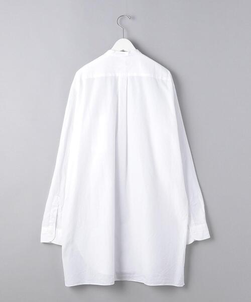 COMOLI（コモリ）の「＜COMOLI（コモリ）＞ バンドカラー シャツ■■■（シャツ/ブラウス・メンズ・ホワイト・3）」の2枚目の写真