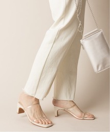 RANDA | クリアベルトスクエアトゥサンダル(サンダル)