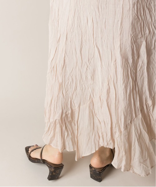 RANDA（ランダ）の「クリアベルトスクエアトゥサンダル（サンダル・レディース・イエロー/グリーン/その他/クリーム・LL/S/M/L）」の12枚目の写真