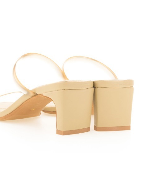 RANDA（ランダ）の「クリアベルトスクエアトゥサンダル（サンダル・レディース・イエロー/グリーン/その他/クリーム・LL/S/M/L）」の15枚目の写真