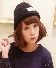 one after another NICE CLAUP | 【ナイスクラップ】ケーブルニット帽(ニットキャップ/ビーニー)