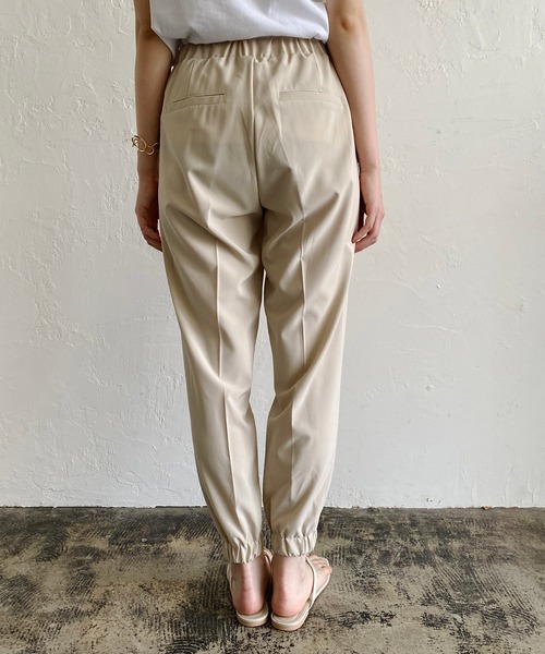 CAPRICIEUX LE'MAGE（カプリシューレマージュ）の「ピンタックジョガーパンツ（その他パンツ・レディース・ホワイト系その他/ブラック/グリーン・36/38）」の6枚目の写真