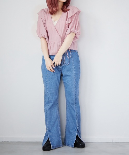 Heather（ヘザー）の「レースUPショートブーツ　959530（ブーツ・レディース・ブラック/ブラウン/アイボリー・S/M/L）」の17枚目の写真