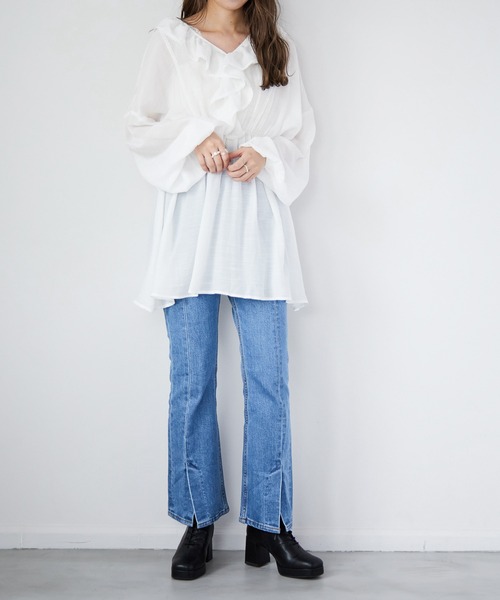 Heather（ヘザー）の「レースUPショートブーツ　959530（ブーツ・レディース・ブラック/ブラウン/アイボリー・S/M/L）」の20枚目の写真