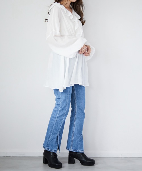 Heather（ヘザー）の「レースUPショートブーツ　959530（ブーツ・レディース・ブラック/ブラウン/アイボリー・S/M/L）」の21枚目の写真