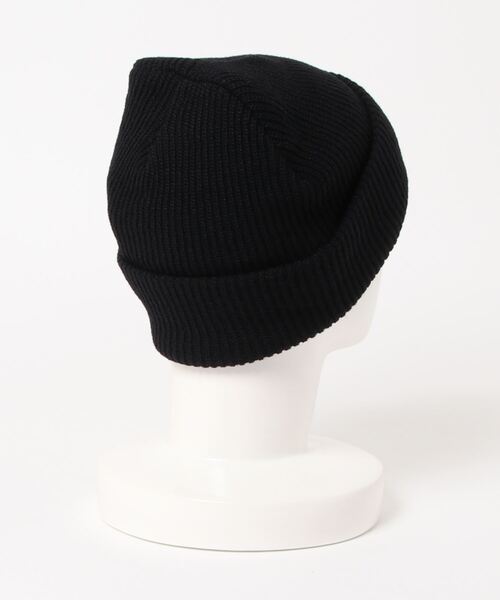 RASVOA（ラスボア）の「スケーターショートビーニー（ニットキャップ/ビーニー・レディース・ブラック/ブラウン・FREE）」の3枚目の写真