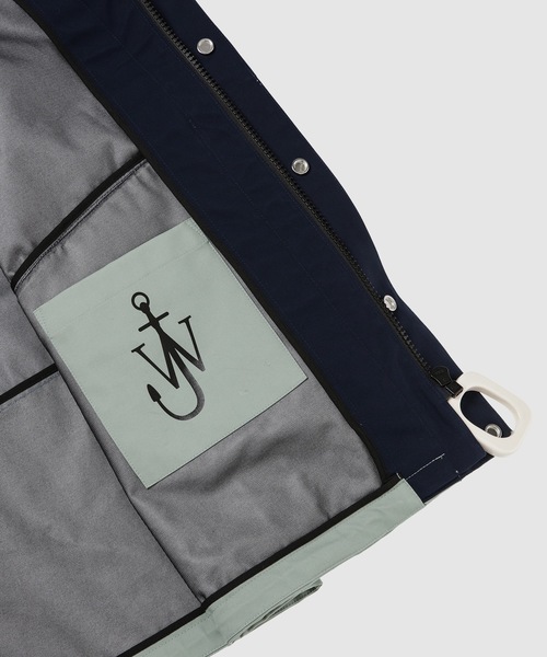 JW Anderson（ジェイダブリューアンダーソン）の「JWA PULLER COLOURBLOCK PARKA（その他アウター・メンズ・グリーン系その他/ブルー系その他・M/L）」の6枚目の写真