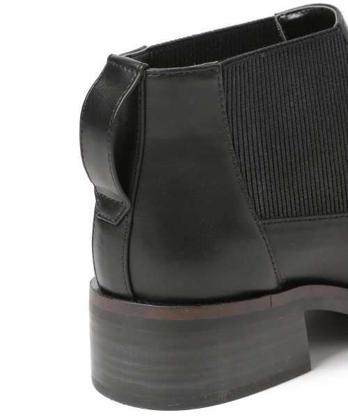 JEANASIS（ジーナシス）の「スワールモカサイドゴアブーツ/957487（ブーツ・レディース・ブラック/ブラウン・MEDIUM/LARGE）」の7枚目の写真