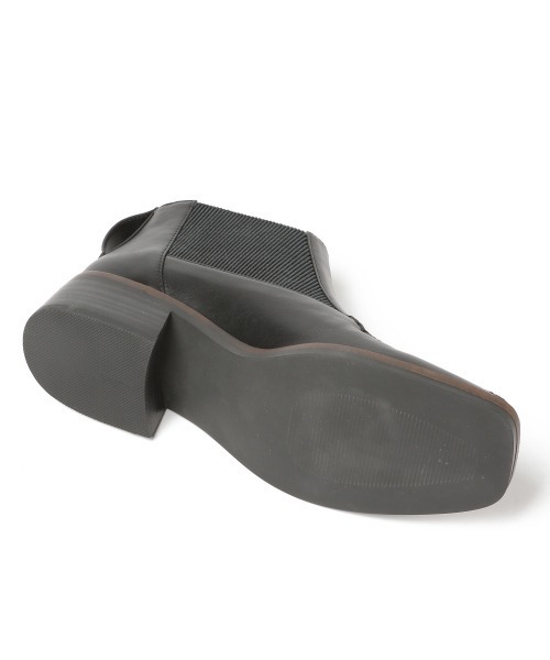 JEANASIS（ジーナシス）の「スワールモカサイドゴアブーツ/957487（ブーツ・レディース・ブラック/ブラウン・MEDIUM/LARGE）」の11枚目の写真