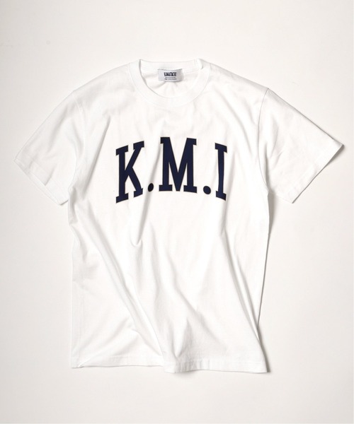 JOURNAL STANDARD（ジャーナルスタンダード）の「【かまいたち×JOURNAL STANDARD】COLLEGE LOGO Tシャツ（Tシャツ/カットソー・メンズ・ホワイト系その他/ネイビー/パープル/ホワイト/ベージュ/グリーン・LARGE/X-LARGE/MEDIUM）」の2枚目の写真