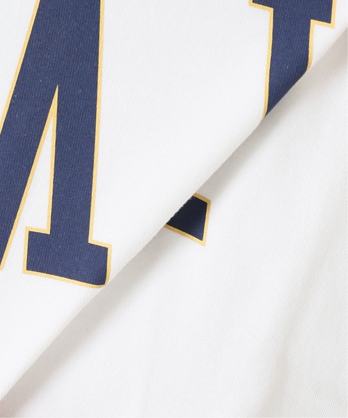 JOURNAL STANDARD（ジャーナルスタンダード）の「【かまいたち×JOURNAL STANDARD】COLLEGE LOGO Tシャツ（Tシャツ/カットソー・メンズ・ホワイト系その他/ネイビー/パープル/ホワイト/ベージュ/グリーン・LARGE/X-LARGE/MEDIUM）」の8枚目の写真