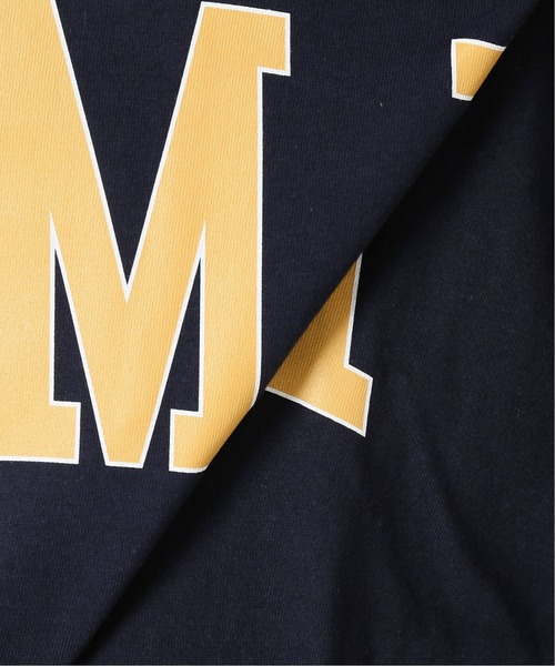 JOURNAL STANDARD（ジャーナルスタンダード）の「【かまいたち×JOURNAL STANDARD】COLLEGE LOGO Tシャツ（Tシャツ/カットソー・メンズ・ホワイト系その他/ネイビー/パープル/ホワイト/ベージュ/グリーン・LARGE/X-LARGE/MEDIUM）」の21枚目の写真