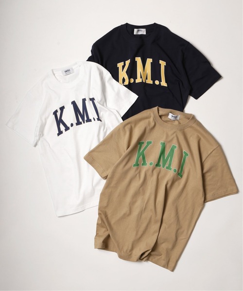 JOURNAL STANDARD（ジャーナルスタンダード）の「【かまいたち×JOURNAL STANDARD】COLLEGE LOGO Tシャツ（Tシャツ/カットソー・メンズ・ホワイト系その他/ネイビー/パープル/ホワイト/ベージュ/グリーン・LARGE/X-LARGE/MEDIUM）」の16枚目の写真