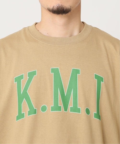 JOURNAL STANDARD（ジャーナルスタンダード）の「【かまいたち×JOURNAL STANDARD】COLLEGE LOGO Tシャツ（Tシャツ/カットソー・メンズ・ホワイト系その他/ネイビー/パープル/ホワイト/ベージュ/グリーン・LARGE/X-LARGE/MEDIUM）」の7枚目の写真