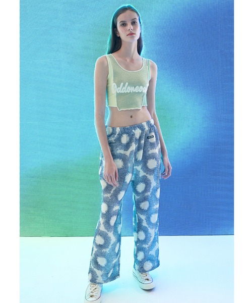 ODD ONE OUT/オッドワンアウト』Patch work damage top/パッチ