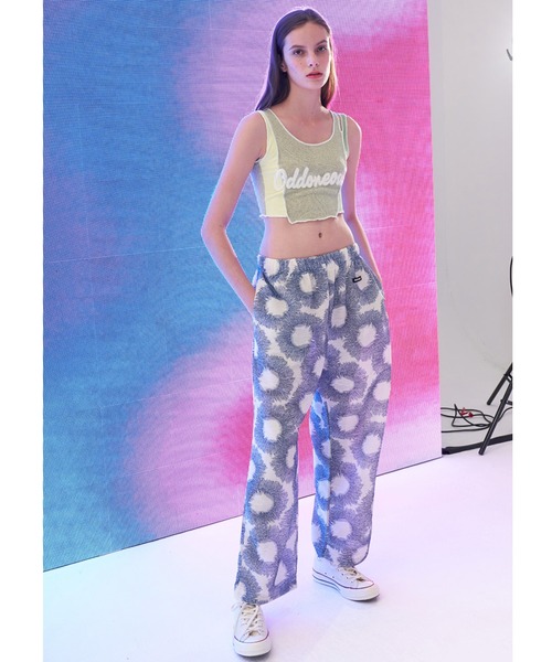 ODD ONE OUT/オッドワンアウト』Patch work damage top/パッチ