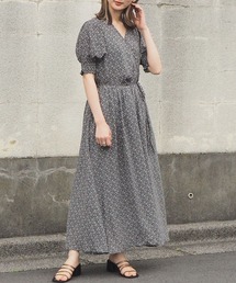 カシュクールワンピース