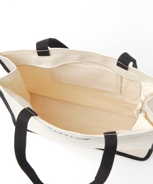 BAYFLOW（ベイフロー）の「WEB限定 ビッグスクエアトート（トートバッグ・レディース・ブラック/ベージュ・FREE）」の16枚目の写真