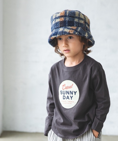 pairmanon（ペアマノン）の「【プレミアムコットン100%】【かぞくおそろい】選べる20カラープリントTシャツ（Tシャツ/カットソー・キッズ・ブラック系その他/ホワイト系その他/ブラウン系その他/パープル系その他/グリーン系その他/ブルー系その他/ブラック系その他2/ブラック系その他3/ベージュ系その他/ピンク系その他/ブラウン系その他3/ブラウン系その他5/グレー系その他/グリーン系その他2/ブラウン系その他2/ブルー系その他2/グリーン系その他3/ベージュ系その他2/ベージュ系その他3/ベージュ系その他4/イエロー系その他/ベージュ系その他5/ホワイト系その他2/ベージュ系その他6/パープル系その他2/ブラウン系その他6/グリーン系その他4/ベージュ系その他7/ブラック系その他5/ブラウン系その他4/グレー系その他2/ブルー系その他4/グリーン系その他5/ピンク系その他2/ブラック系その他4/その他/ブルー系その他3/グレー系その他3・80/130/150/120/90/110/100/140）」の4枚目の写真