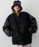 AIVER | AIVER　ソリッドビッグスタジャン(Baseball jacket)