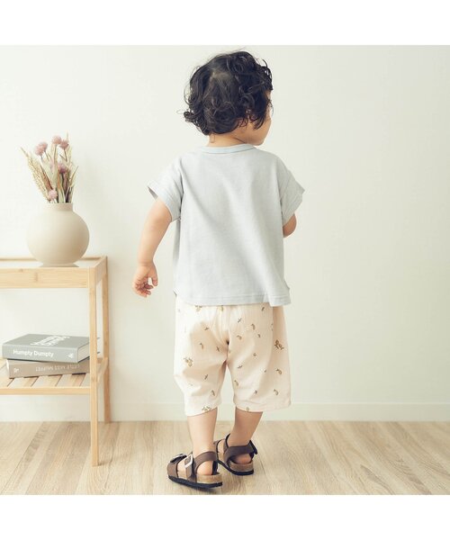 apres les cours（アプレレクール）の「/リラックスカプリパンツ ６分丈（その他パンツ・キッズ・チェック/キナリ/ドット・120/130/140/110/80/100/90）」の7枚目の写真