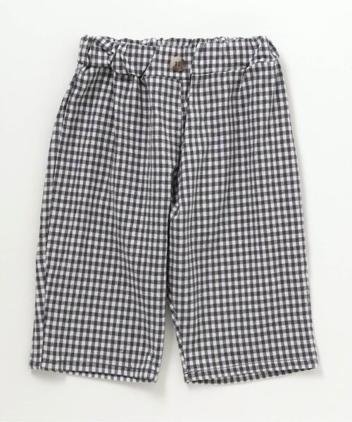 apres les cours（アプレレクール）の「/リラックスカプリパンツ ６分丈（その他パンツ・キッズ・チェック/キナリ/ドット・120/130/140/110/80/100/90）」の9枚目の写真