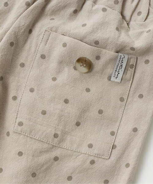 apres les cours（アプレレクール）の「/リラックスカプリパンツ ６分丈（その他パンツ・キッズ・チェック/キナリ/ドット・120/130/140/110/80/100/90）」の16枚目の写真