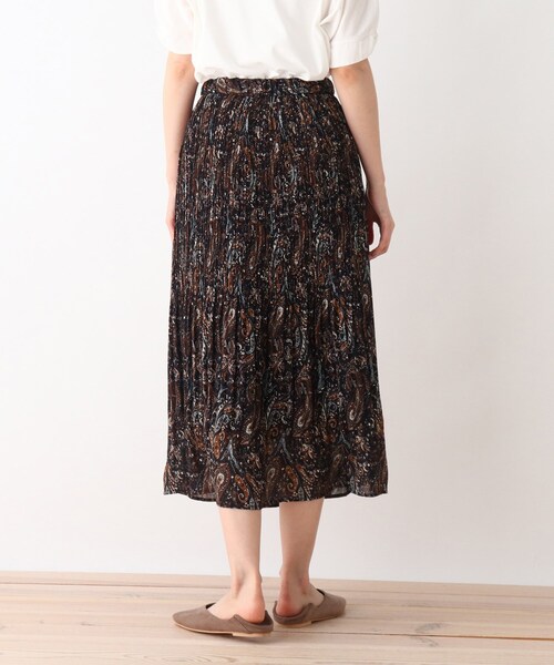 DRESKIP（ドレスキップ）の「◆ペイズリー柄プリ－ツスカート（スカート・レディース・ネイビー系/ベージュ系その他3/オレンジ系5・02/03）」の7枚目の写真