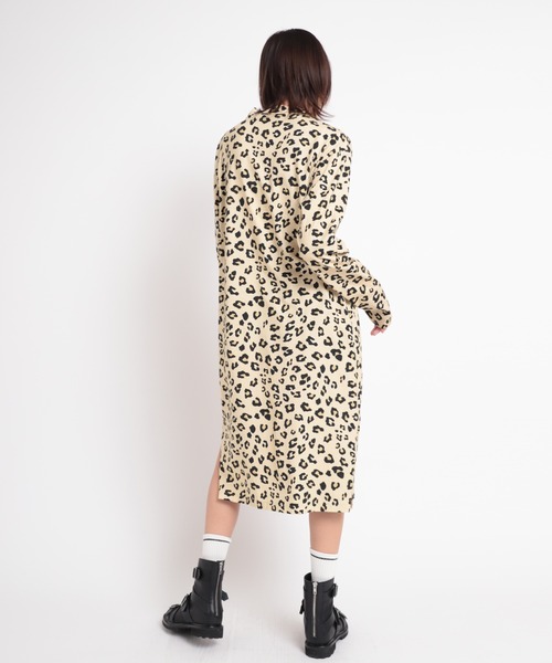 RNA（アールエヌエー）の「M1723 総柄ハイネックロングワンピース（ワンピース・レディース・ゼブラ/レオパード/その他・MEDIUM）」の9枚目の写真