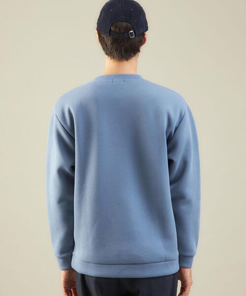 green label relaxing(グリーンレーベルリラクシング)の「<green label relaxing>ソフト ダンボール クルーネック 長袖 プルオーバー(その他トップス・メンズ・ブラック/モカ/ライトグレー/ライトブルー・S/XL/L/M)」の11枚目の写真